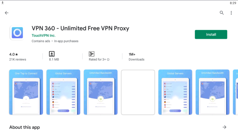 vpn 360 for pc