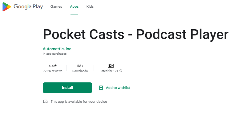 Pocket Casts