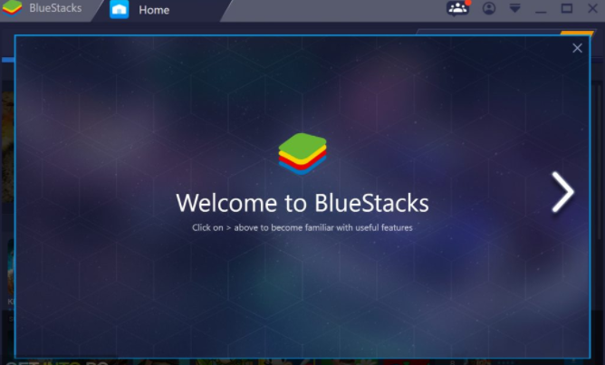 Download using BlueStacks