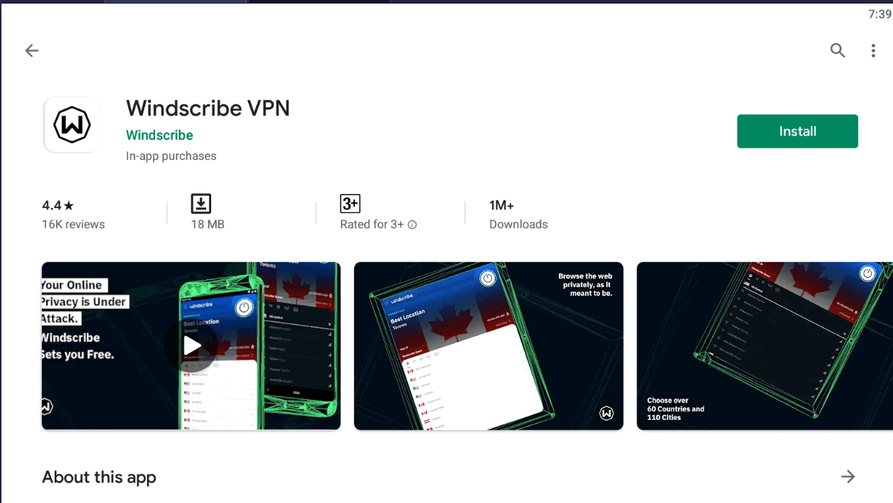 vpn windscribe download