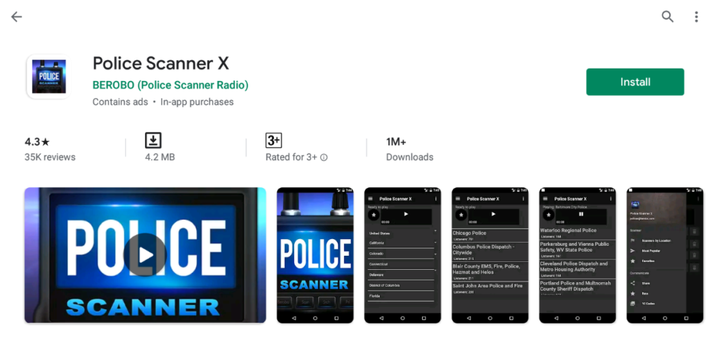 police fire scanner for pc free