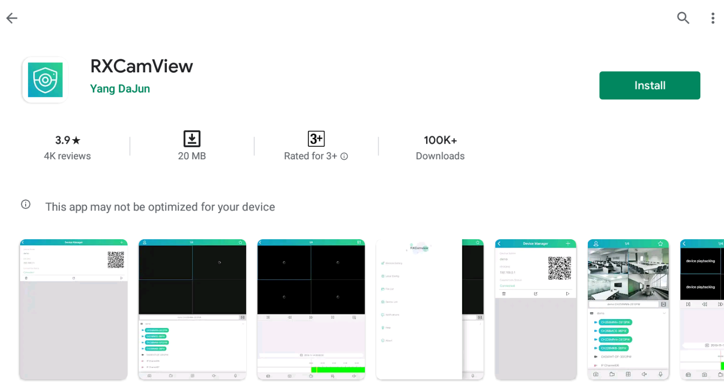 Rxcamview For Windows