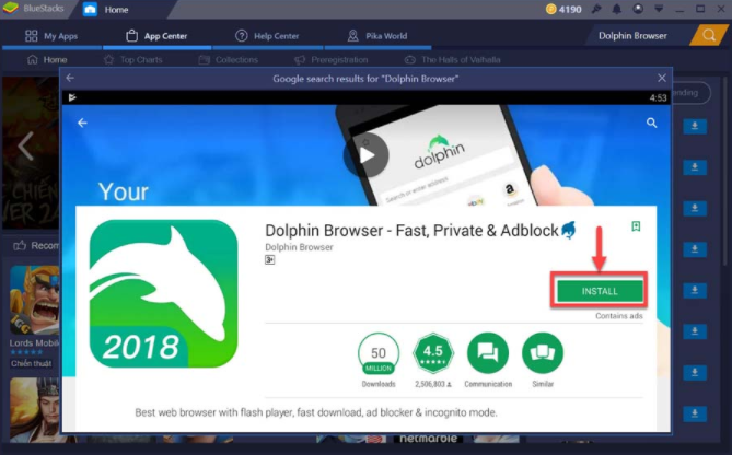 Download Dolphin Browser for PC With BlueStacks Emulator