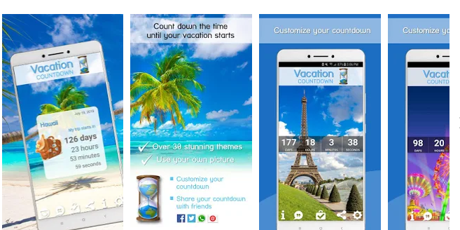 9 Vacation Countdown App