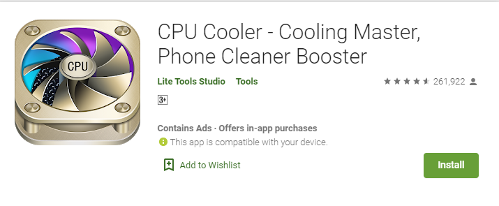 CPU Cooler App for Mac