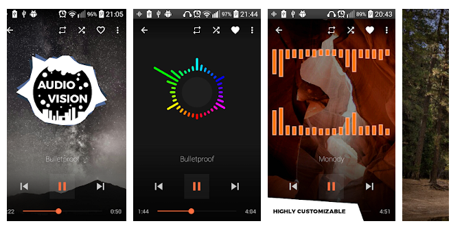 best music visualizer app android