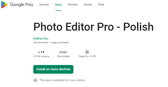 Photo Editor Pro