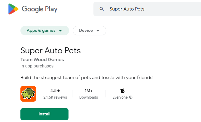 Super Auto Pets