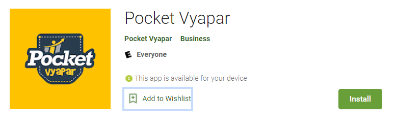 Pocket Vyapar