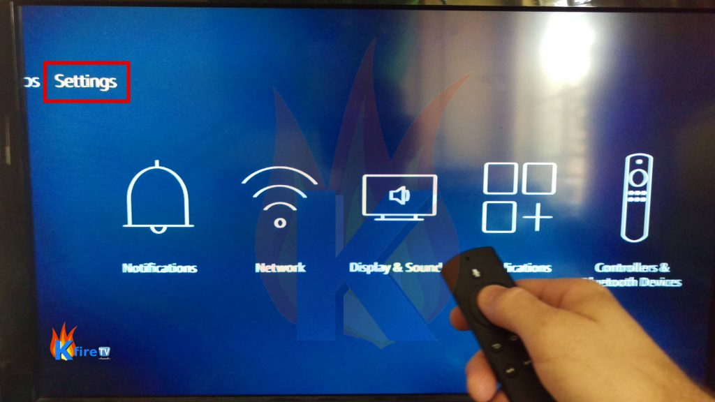 Make a reset to your Firestick device 1