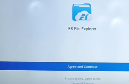 Search results will help you locate the ES File Explorer application