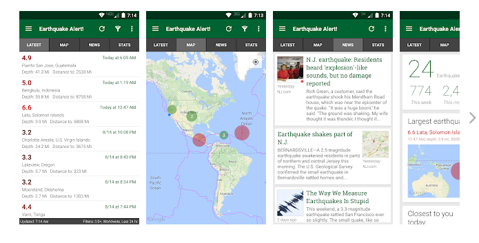 Earthquake Alert App For PC