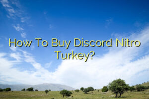 How To Buy Discord Nitro Turkey?